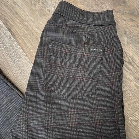 Sanctuary Anthro Harvest Plaid Grease Legging | Sz S - Picture 8 of 11